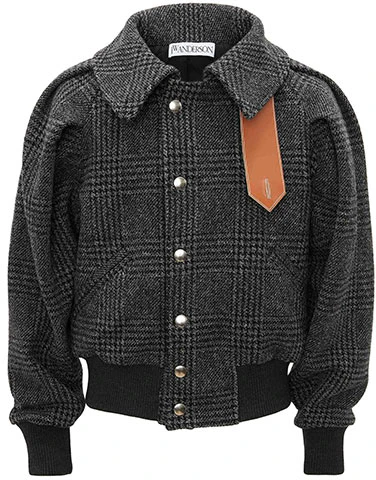 jw-anderson-grey-check-pleated-sleeve-single-breasted-jacket-jk-0108-pg-0596-901