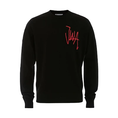JW Anderson Logo Crewneck Pullover Sweater Unisex KW0605YN0008-941
