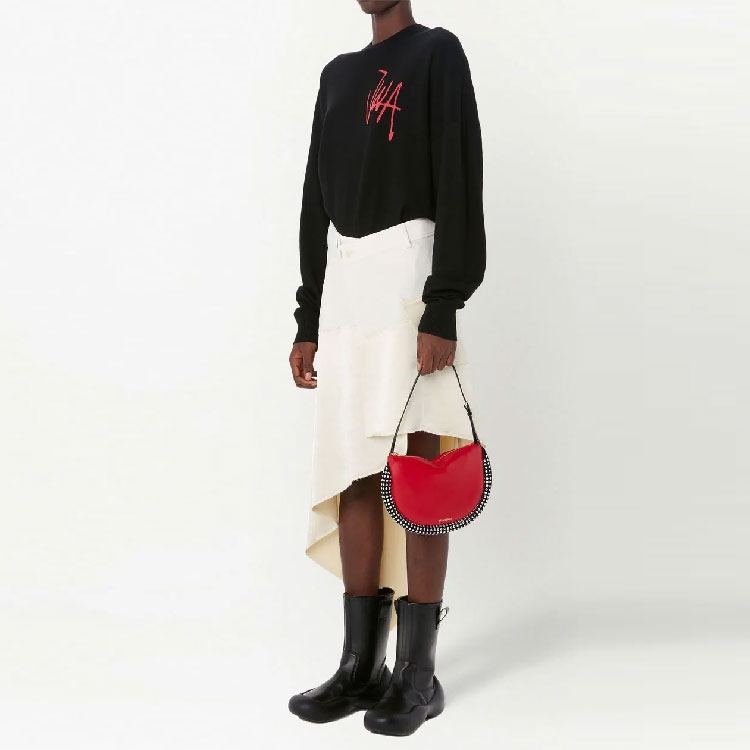 Lookbook JW Anderson Logo Crewneck Pullover Sweater Unisex KW0605YN0008-941