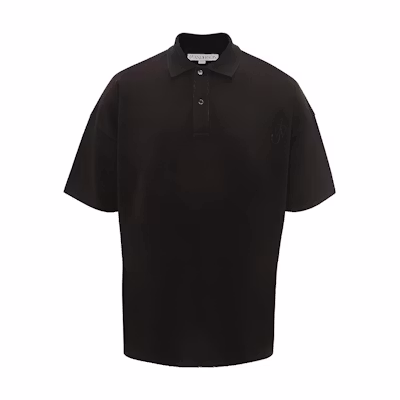 JW Anderson Logo Embroidered Comfortable Short Sleeve Polo Shirt Brown Men JO0196PG0960-600