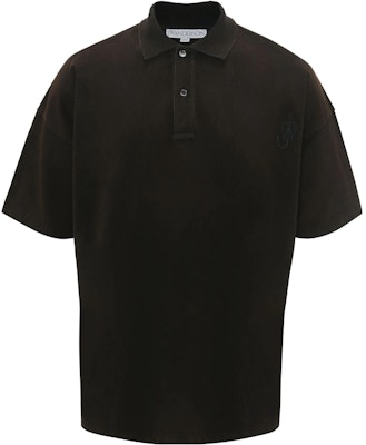 JW Anderson Polo Camiseta Marrón Hombre Confortable Bordado Logo Manga Corta JO0196PG0960-600 Order JW Anderson Polo Camiseta Marrón Hombre Confortable Bordado Logo Manga Corta JO0196PG0960-600