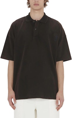 JW Anderson Polo Camiseta Marrón Hombre Confortable Bordado Logo Manga Corta JO0196PG0960-600 Lookbook JW Anderson Polo Camiseta Marrón Hombre Confortable Bordado Logo Manga Corta JO0196PG0960-600