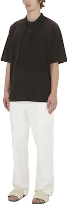 JW Anderson Polo Camiseta Marrón Hombre Confortable Bordado Logo Manga Corta JO0196PG0960-600 Purchase JW Anderson Polo Camiseta Marrón Hombre Confortable Bordado Logo Manga Corta JO0196PG0960-600