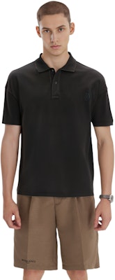 JW Anderson Polo Camiseta Marrón Hombre Confortable Bordado Logo Manga Corta JO0196PG0960-600 Details for JW Anderson Polo Camiseta Marrón Hombre Confortable Bordado Logo Manga Corta JO0196PG0960-600