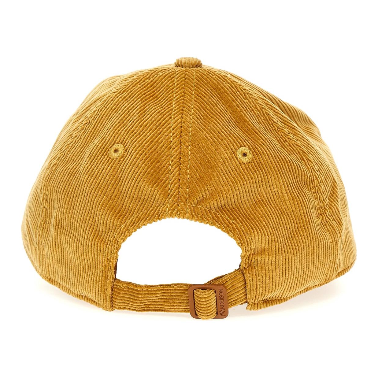 Shop JW Anderson 男士Logo刺繡棉質棒球帽 米色 AC0198FA0386251