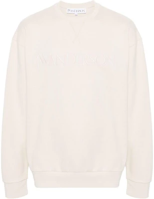 JW Anderson Logo Embroidered Crewneck Sweatshirt Beige () JW0162PG0861-132 Buy JW Anderson Logo Embroidered Crewneck Sweatshirt Beige () JW0162PG0861-132
