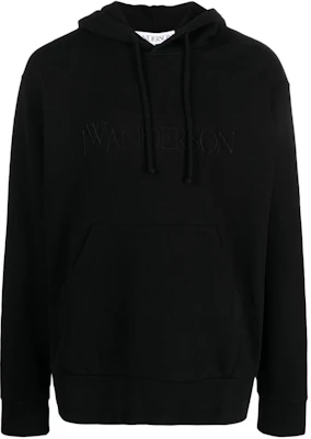 JW Anderson Logo Embroidered Hoodie Black JW0163PG0861-999 Buy JW Anderson Logo Embroidered Hoodie Black JW0163PG0861-999