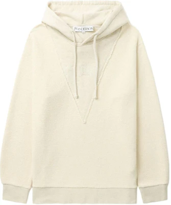 JW Anderson Logo Embroidered Ivory White Hoodie - Casual Wear JW0154PG1397161-WHITE Buy JW Anderson Logo Embroidered Ivory White Hoodie - Casual Wear JW0154PG1397161-WHITE