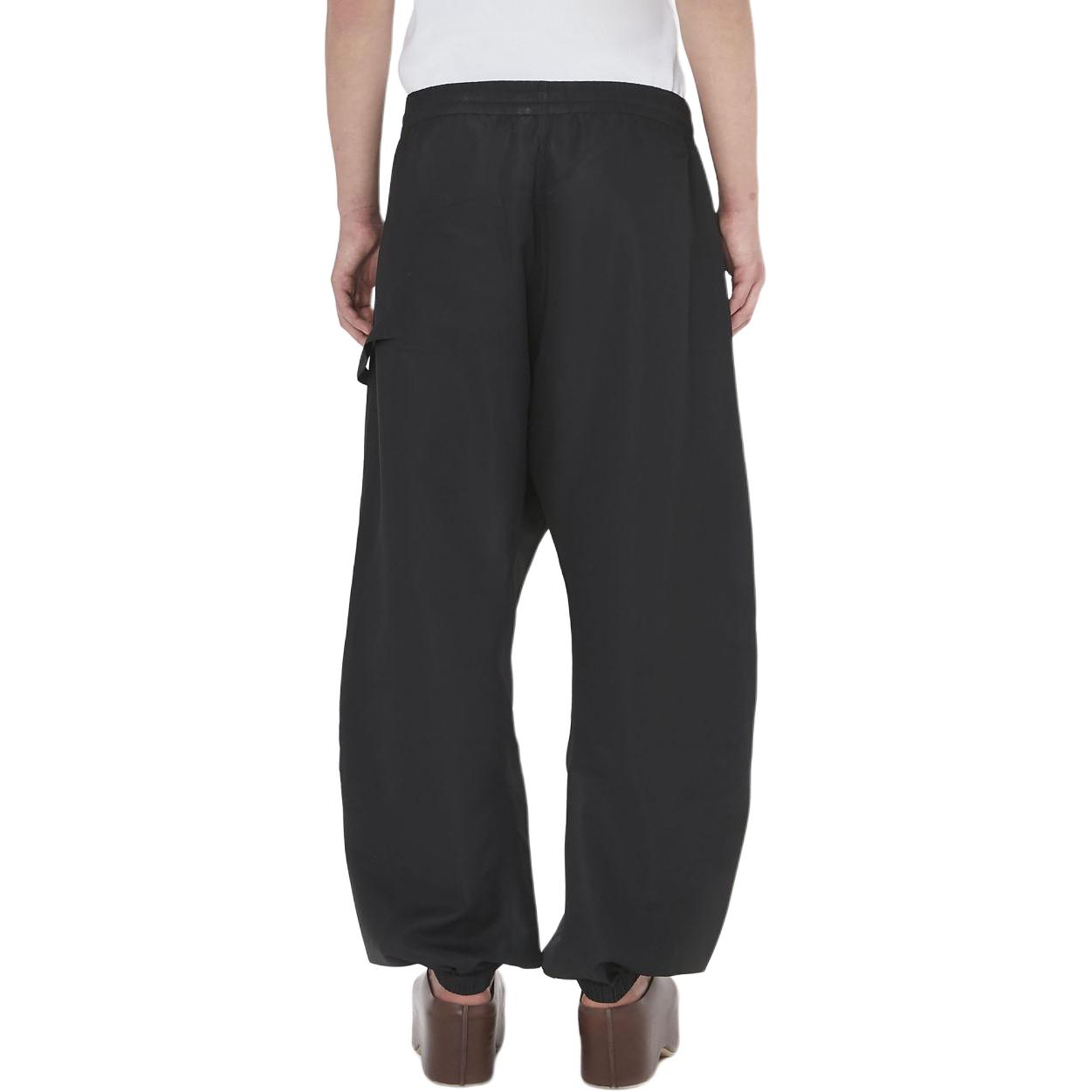 Shop Pantalones Jogger Sueltos Negros Logo JW Anderson Ropa Casual TR0340-PG1488-999