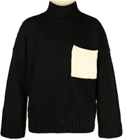 JW Anderson Multi-Color Turtleneck Knit Pullover Sweater KW0939-YN0144-973 JW Anderson Multi-Color Turtleneck Knit Pullover Sweater KW0939-YN0144-973