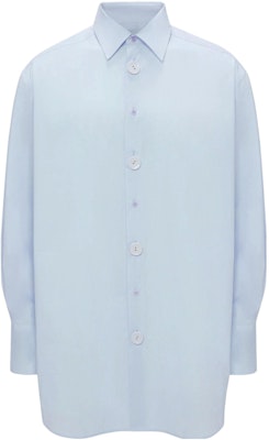 Kemeja Lengan Panjang JW Anderson Oversize dengan Kancing Keramik Biru SH0290PG1140-804 Buy Kemeja Lengan Panjang JW Anderson Oversize dengan Kancing Keramik Biru SH0290PG1140-804