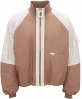 JW Anderson Patchwork Turtleneck Jacket Beige JK0251PG1364132 JW Anderson Patchwork Turtleneck Jacket Beige JK0251PG1364132