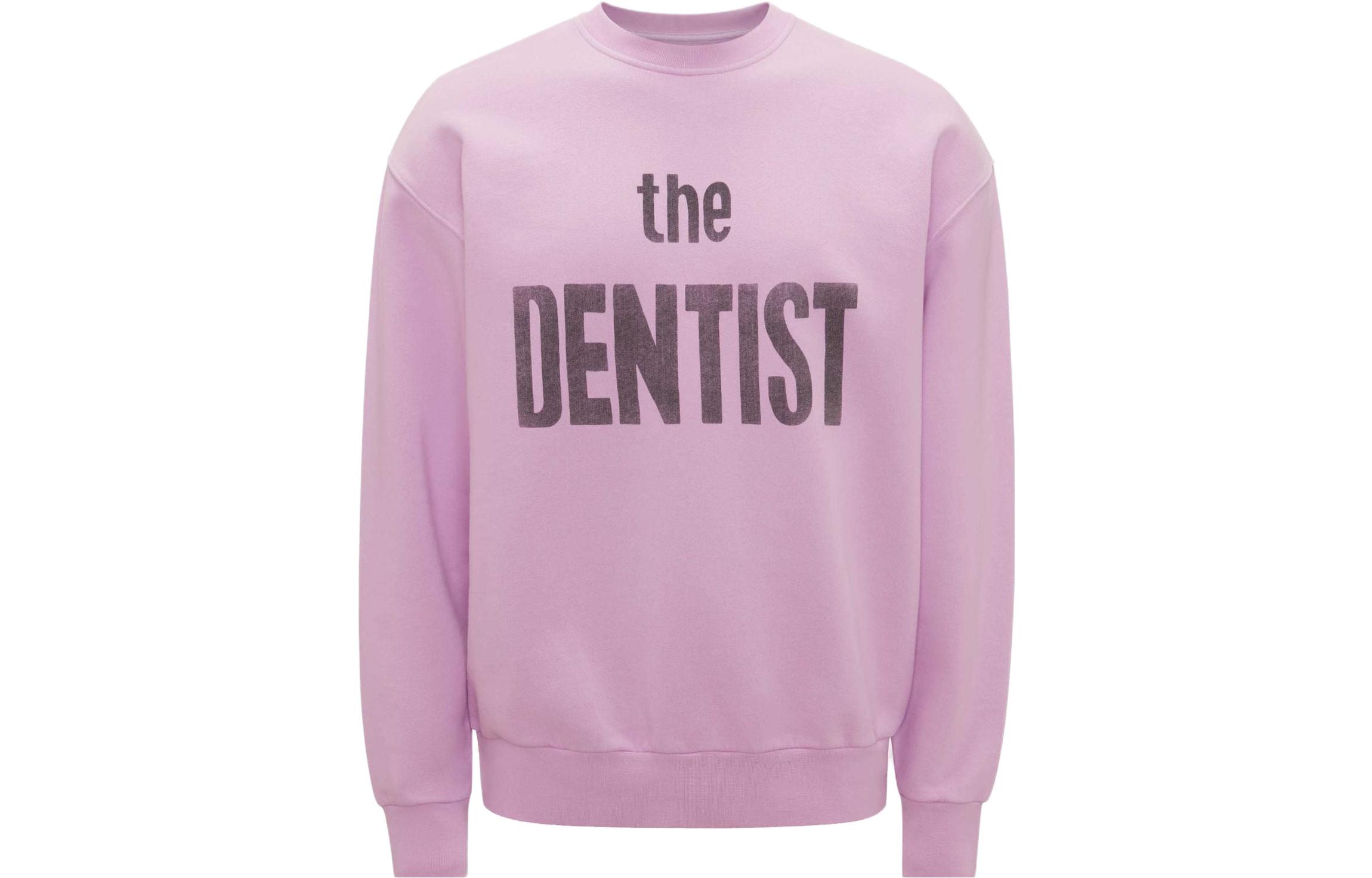JW Anderson Pink Alphabet Crewneck Sweatshirt Unisex JW0130-PG1438-748
