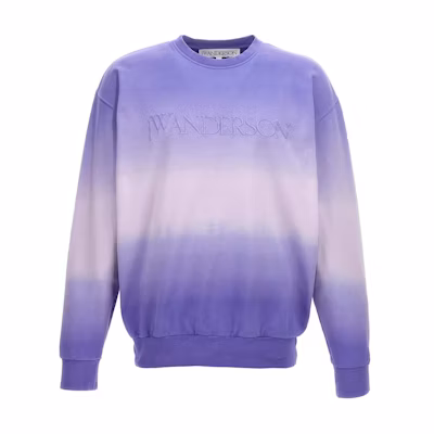 JW Anderson Purple Crewneck Oversized Long Sleeve Sweatshirt JW0191PG1632-748