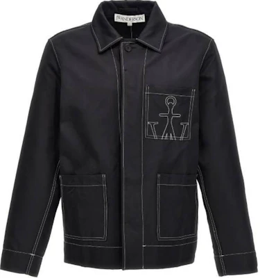 JW Anderson修身长袖单扣黑色夹克 JK0300-PG1461-999 Buy JW Anderson修身长袖单扣黑色夹克 JK0300-PG1461-999