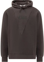 JW Anderson Solid Color Fitted Hoodie Brown Long Sleeve JW0154PG1397-599 JW Anderson Solid Color Fitted Hoodie Brown Long Sleeve JW0154PG1397-599
