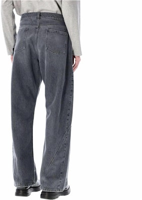 JW Anderson Seluar Jeans Lelaki Mid-Waist Kelabu dengan Zip DT0110PG1745929 Purchase JW Anderson Seluar Jeans Lelaki Mid-Waist Kelabu dengan Zip DT0110PG1745929