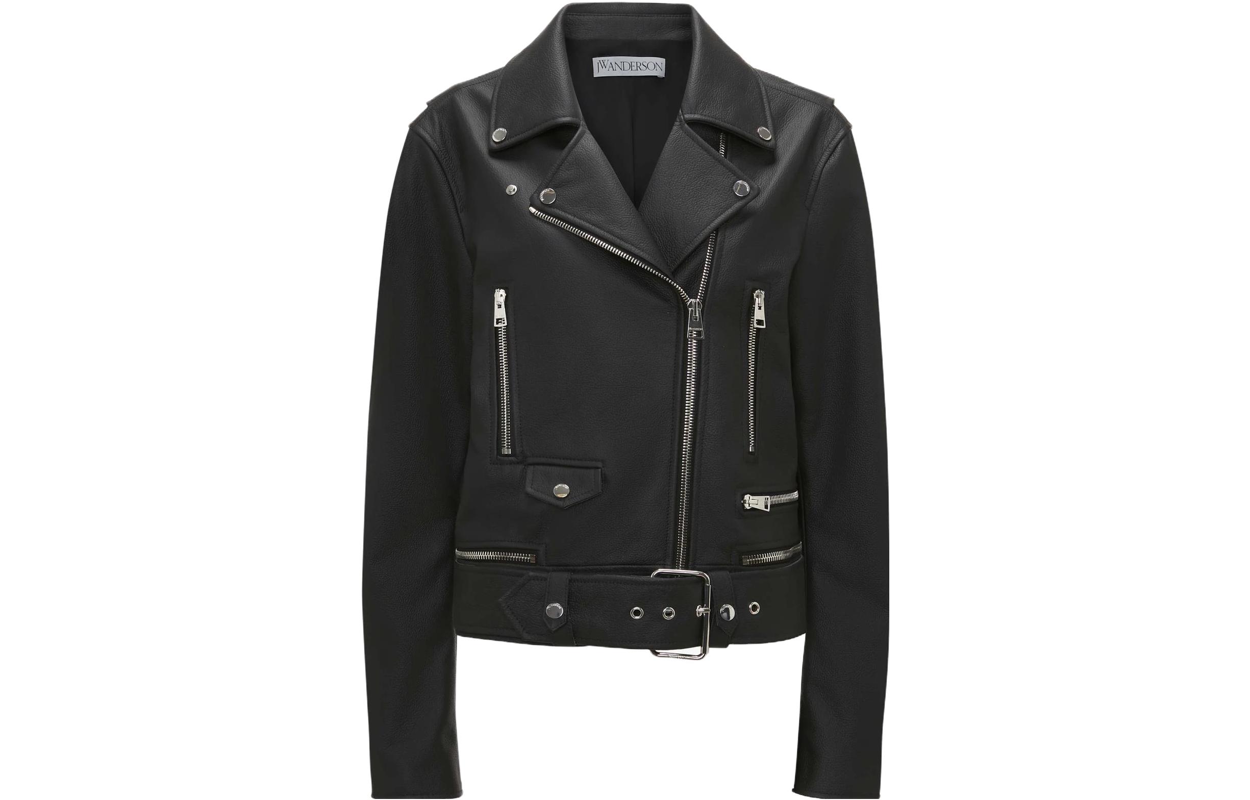 JW Anderson Solid Color Short Zip Jacket Men’s Black LJ0023-LT0079-999