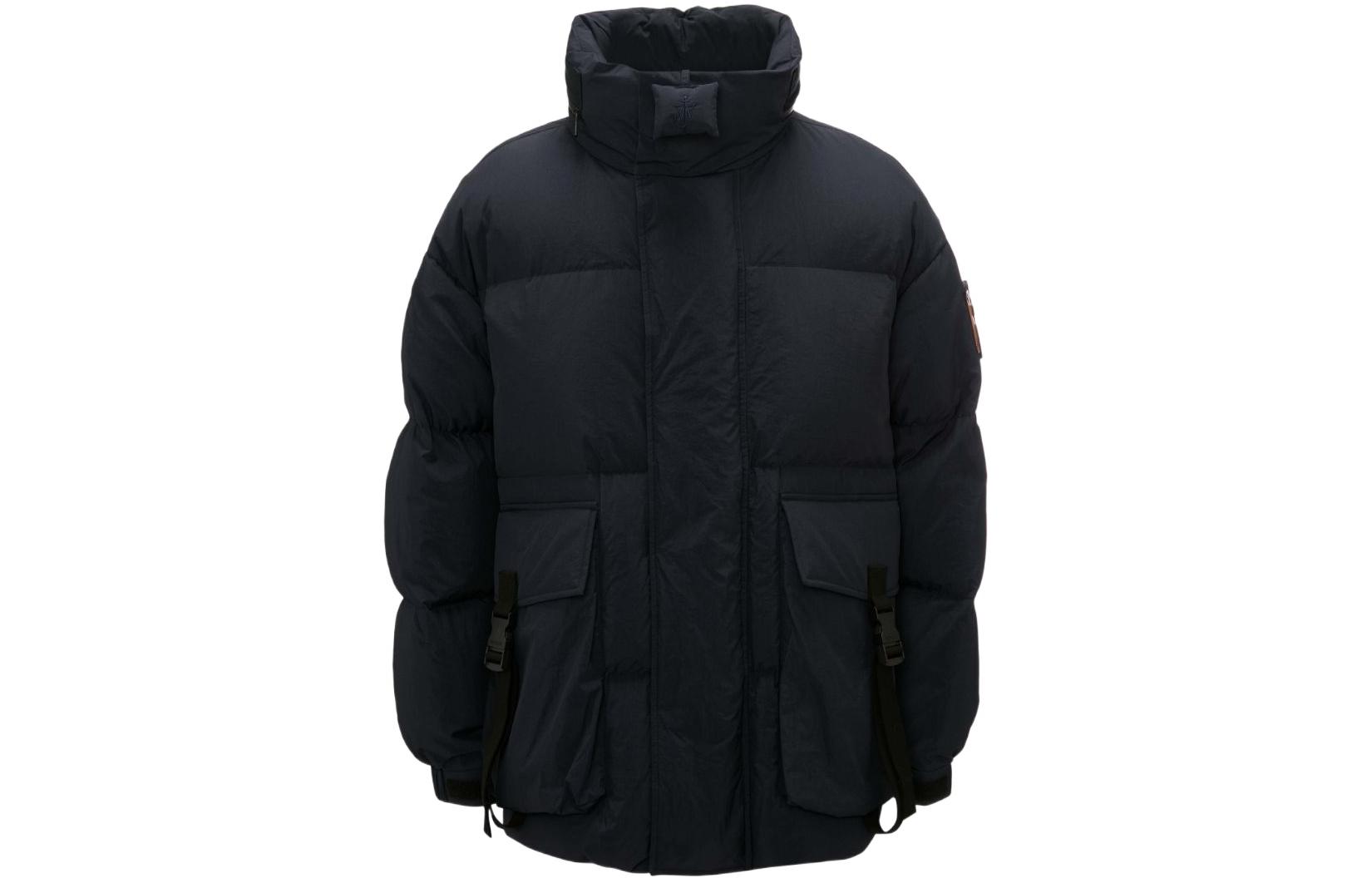 JW Anderson Solid Color Zip-Up Stand Collar Jacket Unisex 18551745