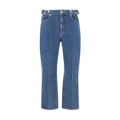 JW Anderson Solid Straight-Leg Casual Jeans DT0037PG0793-804