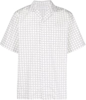 JW Anderson SS22 White Checkered Short Sleeve Shirt SH0151PG0822-903 JW Anderson SS22 White Checkered Short Sleeve Shirt SH0151PG0822-903