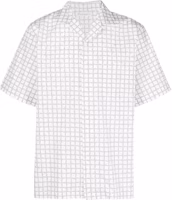 Order JW Anderson SS22 白色格紋短袖襯衫 SH0151PG0822-903