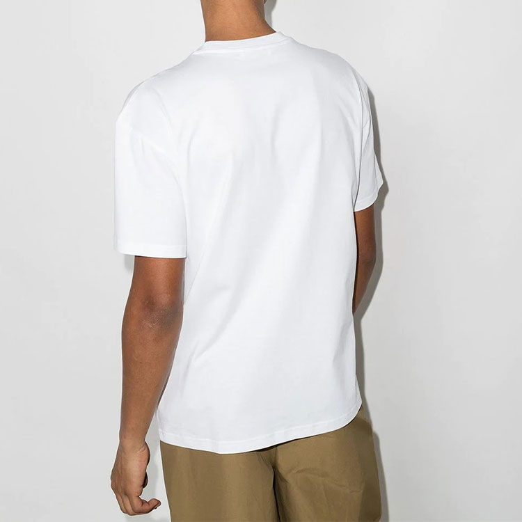 Shop Camiseta Manga Corta Logo Ancla JW Anderson SS22 Blanca JT0061-PG0772-001