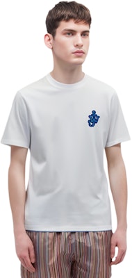 Camiseta Manga Corta Logo Ancla JW Anderson SS22 Blanca JT0061-PG0772-001 Details for Camiseta Manga Corta Logo Ancla JW Anderson SS22 Blanca JT0061-PG0772-001