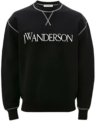 JW Anderson SS22 字母印花圆领套头卫衣 黑色 JO0076PG0490-999 Buy JW Anderson SS22 字母印花圆领套头卫衣 黑色 JO0076PG0490-999
