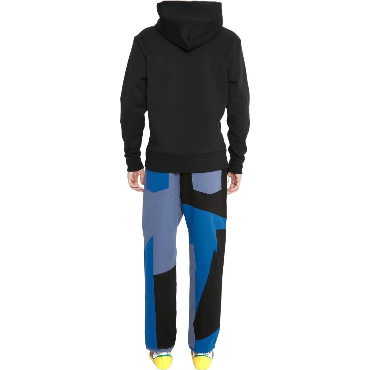 Shop JW Anderson SS22 Logo Print Hoodie Black Fashion JW0047PG0771-999