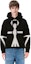 Lookbook JW Anderson SS23 Anchor Logo Hoodie Unisex Hitam Knit KW0808YN0170901