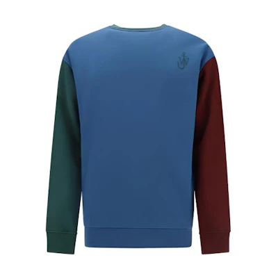 JW Anderson SS23 Colorblock Logo Embroidered Sweatshirt Men’s Blue JW0075PG0567739