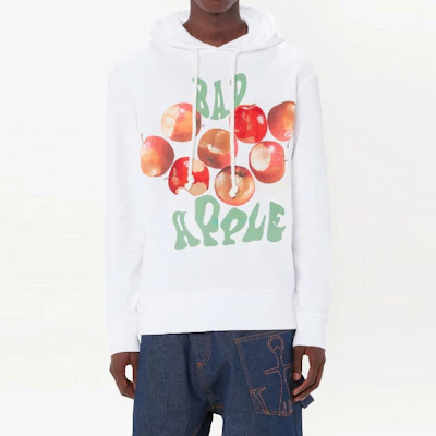 JW Anderson SS23 Graphic Print Pullover Hoodie White JW0071-PG1210-001 Lookbook JW Anderson SS23 Graphic Print Pullover Hoodie White JW0071-PG1210-001
