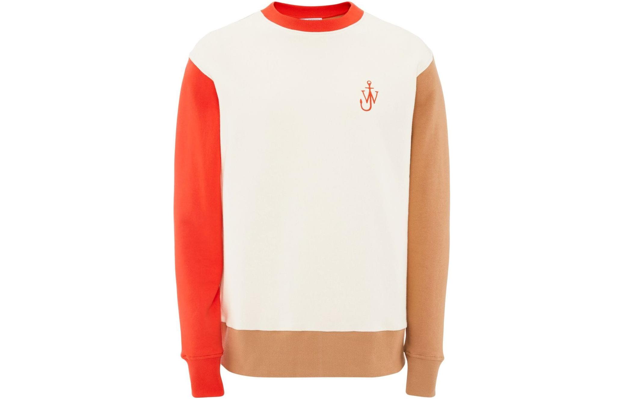JW Anderson SS23 Multicolor Logo Embroidered Crewneck Sweatshirt JW0075PG0567002
