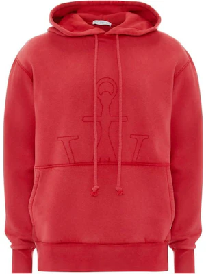 JW Anderson SS23 Pattern Print Pullover Hoodie Unisex Red JW0087-PG1192-459 Buy JW Anderson SS23 Pattern Print Pullover Hoodie Unisex Red JW0087-PG1192-459