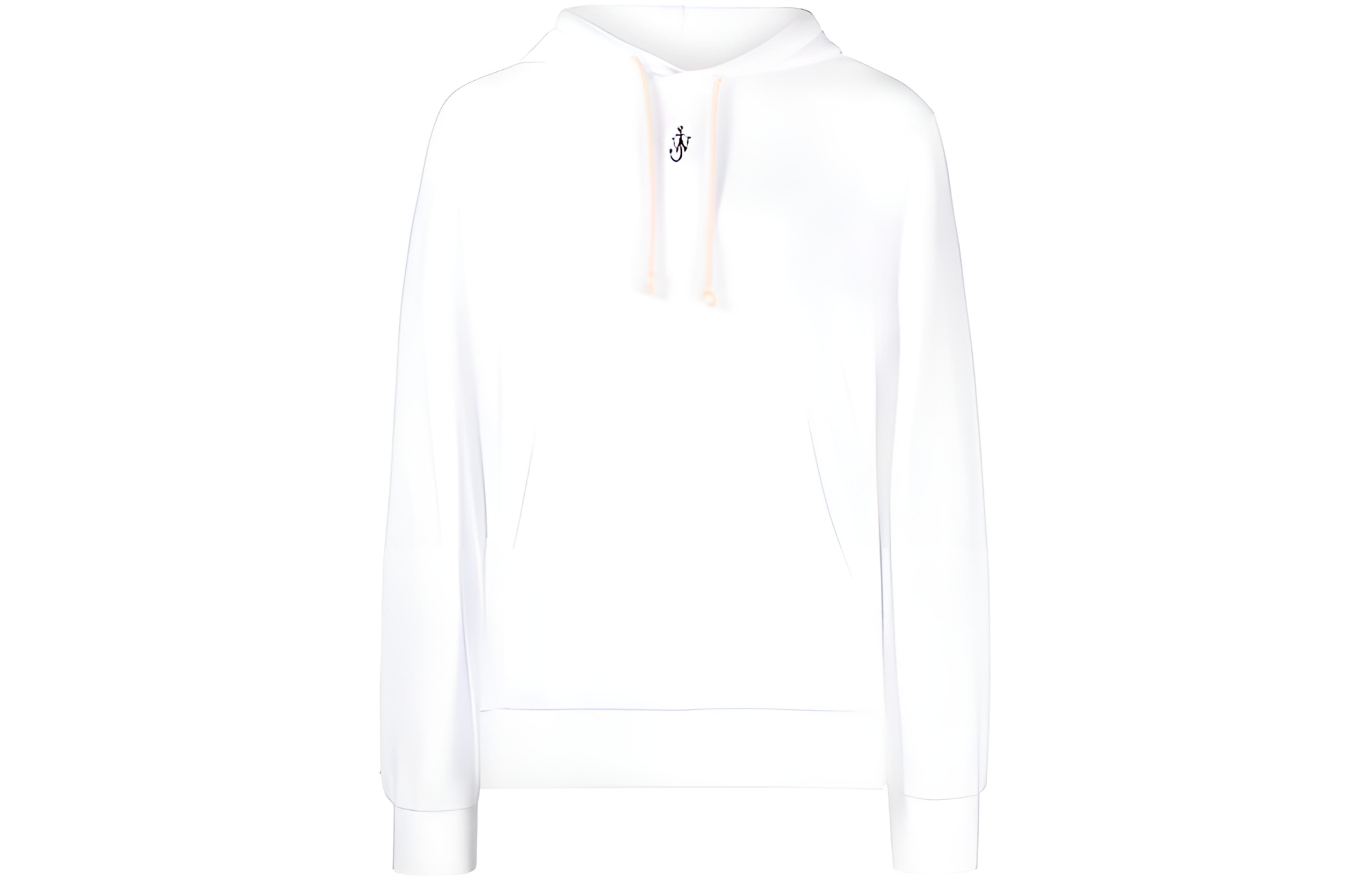 JW Anderson SS23 Solid Color Sweatshirt White JW0111PG1339001