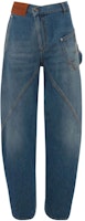 JW Anderson SS23 Wide-Leg Denim Jeans with Large Pockets and Pleated Details Unisex DT0052PG1164804 JW Anderson SS23 Wide-Leg Denim Jeans with Large Pockets and Pleated Details Unisex DT0052PG1164804