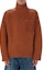 Purchase JW Anderson SS24 Caramel Brown Turtleneck Knit Sweater Lengan Panjang KW1234YN0367619-BROWN