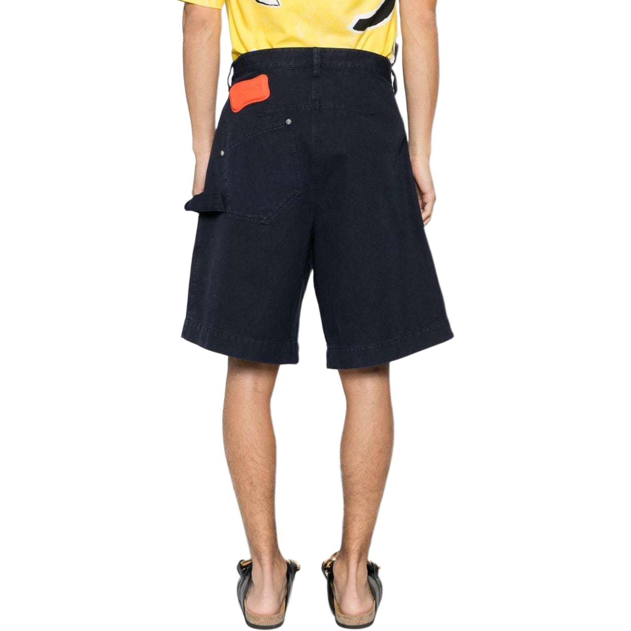 Purchase JW Anderson SS24 Shorts Casuales Azul Marino Asimétricos Serie Clay. SR0096PG1476888