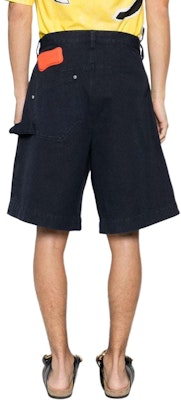 JW Anderson SS24 Shorts Casuales Azul Marino Asimétricos Serie Clay. SR0096PG1476888 Purchase JW Anderson SS24 Shorts Casuales Azul Marino Asimétricos Serie Clay. SR0096PG1476888