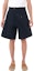 Sizing JW Anderson SS24 Shorts Casuales Azul Marino Asimétricos Serie Clay. SR0096PG1476888
