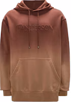 Order JW Anderson SS24 陶土棕色連帽純棉套頭衫 JW0192PG1632619-BROWN