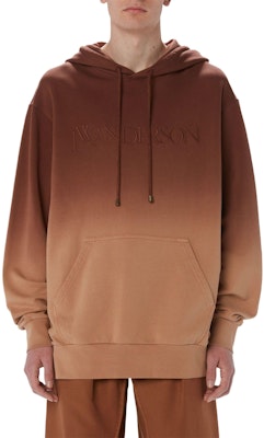 JW Anderson SS24 Sudadera con Capucha Marrón Terracota de Algodón JW0192PG1632619-BROWN Lookbook JW Anderson SS24 Sudadera con Capucha Marrón Terracota de Algodón JW0192PG1632619-BROWN