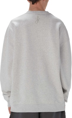JW Anderson SS24 Sudadera Gris Cuello Redondo con Flores Animadas JW0182PG1598905 Shop JW Anderson SS24 Sudadera Gris Cuello Redondo con Flores Animadas JW0182PG1598905