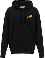 JW Anderson SS24 Embroidered Oversized Hoodie Black Long Sleeve JW0186PG1632999 JW Anderson SS24 Embroidered Oversized Hoodie Black Long Sleeve JW0186PG1632999