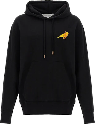 JW Anderson SS24 Embroidered Oversized Hoodie Black Long Sleeve JW0186PG1632999 Buy JW Anderson SS24 Embroidered Oversized Hoodie Black Long Sleeve JW0186PG1632999