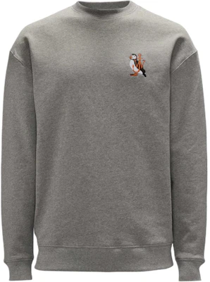 JW Anderson SS24 グラフィック 刺繍 クルーネック ドロップショルダー スウェット グレー メンズ JW0188PG1632945 Buy JW Anderson SS24 グラフィック 刺繍 クルーネック ドロップショルダー スウェット グレー メンズ JW0188PG1632945