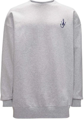 JW Anderson SS24 グレー クルーネック 背面刺繍 オーバーサイズ スウェット メンズ JW0209PG1386905 Buy JW Anderson SS24 グレー クルーネック 背面刺繍 オーバーサイズ スウェット メンズ JW0209PG1386905