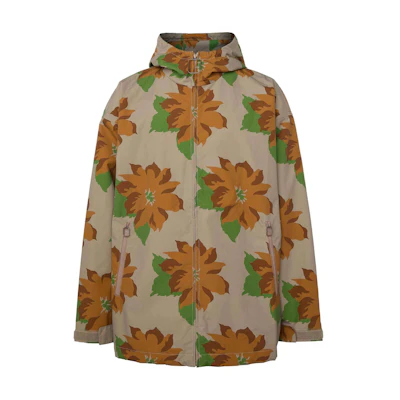 JW Anderson SS24 Multicolor Printed Hooded Loose-Fit Long Sleeve Jacket JK0333PG1618600-YELLOW