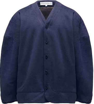 JW Anderson SS24 Jaket Cardigan Navy Pria Single-Breasted JW0177PG1604898-BLUE Buy JW Anderson SS24 Jaket Cardigan Navy Pria Single-Breasted JW0177PG1604898-BLUE